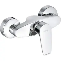 Kludi PURE&SOLID Brause-Einhandmischer, Wandmontage, chrom, 348410575
