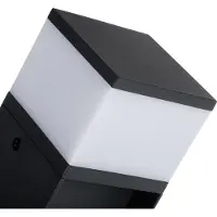 Kanlux S.A. Außenleuchte, Outdoorlampe DASTEN 80 B G9 schwarz IP44 38766