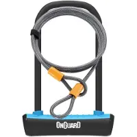 Onguard Bicycle lock U-Lock Neon blue 10x1200 mm (8154BU)