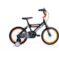 HUFFY Light Year 16 Zoll Fahrrad, Schwarz/Orange