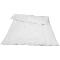 Traumina Novis Faser solo leicht Einziehdecke mit Loop Band Wärmeklasse 2 Größe 240x220 cm