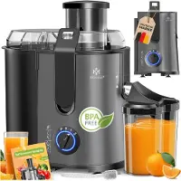 Kesser Entsafter für Obst und Gemüse aus Edelstahl 1100W