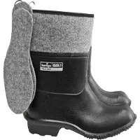 Lemigo Herren Filzstiefel Schaumstoff Eva Größe 43 Schwarz /804