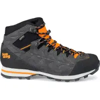 Hanwag Herren Trekkingstiefel MAKRA LIGHT GTX Asphalt Orange