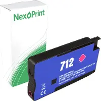 NexoPrint Druckerpatrone kompatibel zu HP 3ED68A 712 magenta DesignJet T 630 36 inch T 630 24 inch T 250 T 230 T 210