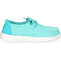 HeyDude Slipper Damen Wendy Stretch Sox Ceramic Blue-Schuhgröße 43