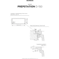Schock Einbauspüle Cristadur Prepstation D-150 A Green Line Day DAY Exzenterbedienung