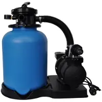 Oku Obermaier Sandfilteranlage ECO Ø 400 mm mit SPS-100-1 Pumpe 8m³/h bis 45 m³ Becken