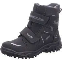 Superfit Jungen Stiefel, schwarz(schwarzgrau), Gr. 42