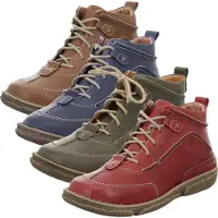 Josef seibel Damen Schnürboots Stiefelette Neele 52 85152-162, Größe:39 EU, Farbe:Grün