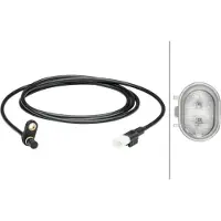 Hella ABS Sensor Raddrehzahl Hinten passend für MERCEDES-BENZ SPRINTER 3,5-t Kasten (906) 6PU 012 679-151