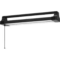 Ledvance Office Line Double Rotatable LED-Arbeitsplatzleuchte, schwarz, 24W, 2700lm, konzentrationsfördernde kaltweiße Lichtfarbe, rotierbarer Leuchtenkörper, lange Lebensdauer, IP20, 4000K