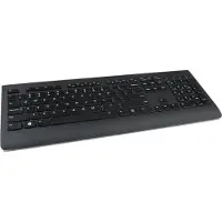 Lenovo 4X30H56858, Volle Größe (100%), Kabellos, RF Wireless, QWERTZ, Schwarz
