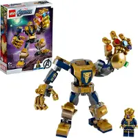 LEGO 76141 Super Heroes Marvel Avengers Thanos Mech Actionfigur, Junior Set für Kinder ab 6 Jahren