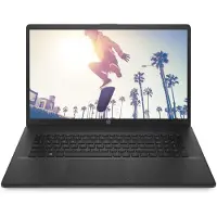 HP 17 - Schwarz - 17,3" FHD - N200 - 8GB RAM - 512GB SSD - Windows 11 Pro