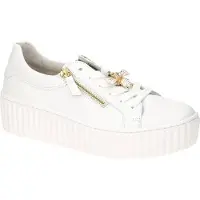 Gabor 63.201 Damenschuhe - Halbschuhe - Sneaker weiß Freizeit NEU