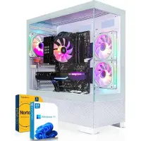 SYSTEMTREFF Gaming PC - Ryzen 9 5900XT - AMD Radeon RX 9060 XT 8GB - 32GB DDR4 - 1TB NVMe - Windows 11 Pro - Desktop