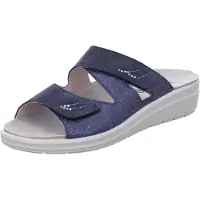 Rohde Wechselfußbett Pantolette Blau