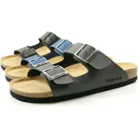 Rohde 5920 Grado Schuhe Sandalen Pantoletten Clogs , Größe:45 EU, Farbe:Schwarz