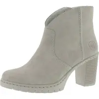 Rieker Ankleboots Stiefelette, Plateauboots, Blockabsatz, in eleganter Optik