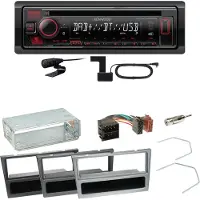 Kenwood KDC-BT450DAB Bluetooth CD Einbauset für Opel Vectra C Signum Corsa Combo