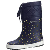 Aigle Giboulee Gold Hearts dunkelblau/gold Gr. 22