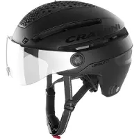 Cratoni Fahrradhelm Commuter Vision schwarz matt, Gr. M/L (58-61cm), Pedelec
