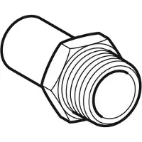 Geberit GE Mapress, C-Stahl, Uebergang mit Einschubende, d54mm x R2, 1 Stk.