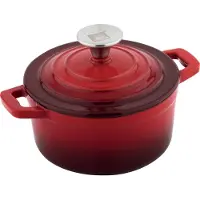 Carl Schmidt Sohn GmbH XANTEN Topf, Durchmesser: 14 cm, Gusseisen, rot