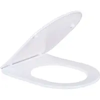 BELVIT WC Slim Design Sitz Absenkautomatik Softclose Toilettensitz Klodeckel Duroplast