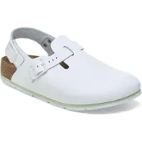 Birkenstock Tokio Pro LE SL 2.0 Clog weiß nach EN ISO 20347:2022 SR, Weite: schmal weiß Größe 43