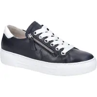 Gabor 86.465 Damenschuhe - sportliche Schnür- Halbschuhe blau Freizeit NEU