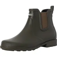 Aigle Kurze Gummistiefel von Carville, Grün 44 EU