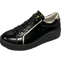 Waldlaufer Komfort Schnürschuhe Damen 31383636363735 Schwarz 40 EU