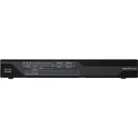 Cisco C897VAB-K9, Gigabit Ethernet, Schwarz