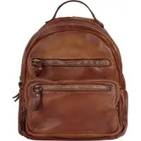 Cluty Rucksack Damen 020893 cognac