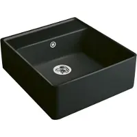 Villeroy & Boch Spülstein Einzelbecken Spülstein Einzelbecken 595 x 220 x 630 mm Fossil Ceramicp