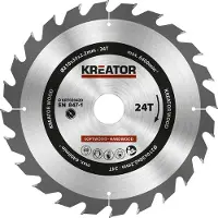 Kreator 210x30x2.2 Mm 24t Kreissägeblatt Für Holz Silber Silber One Size