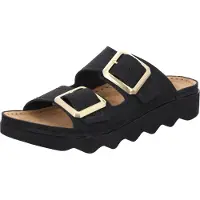 Rohde Flip Flops Foggia 6227 Damen Black-Schuhgröße 40