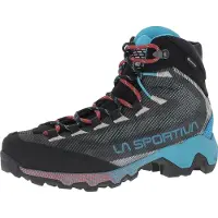 La Sportiva Aequilibrium Hike GTX Woman, G00B02 Carbon/Malibu Blue, 37 -
