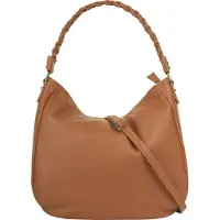 Samantha Look Henkeltasche echt Leder, Made in Italy