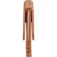 LC Garden »Riva« Teak Klapptisch oval 60/120x60x75cm einklappbar