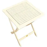 Sedex CATAR Klptisch 80x80 wß-gewischt / EUC-WW