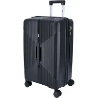 DYX 4-Rad Trolley M 67 cm New York schwarz : schwarz Farbe vom Hersteller: schwarz
