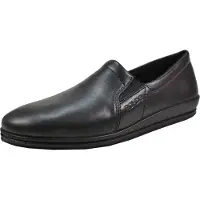 Rohde Hausschuhe Lillestrom 2602 Herren Black-Schuhgröße 45