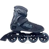 Fila Skate Fila Crossfit 84 Skates schwarz mit Softboots und 84 mm Rollen