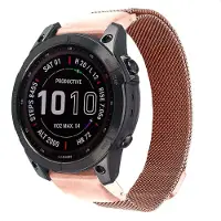 IMoshion QuickFit Milanese Armband - Garmin 20 mm Anschluss - Größe L/XL - Rose Gold