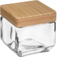 5five Simply Smart Glaskrug eckig deckel kiefer "pin" 0,85l - 5 five simply smart
