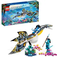 LEGO 75575 Avatar Entdeckung des Ilu, The Way of Water baubares Spielzeug mit Unterwasser-Figur, Pandora Sammelset für Kinder und Filmfans ab 8 Jahren