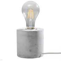 Sollux Tischleuchte SALGADO Beton 1xE27 15W Beton 10x10x10cm